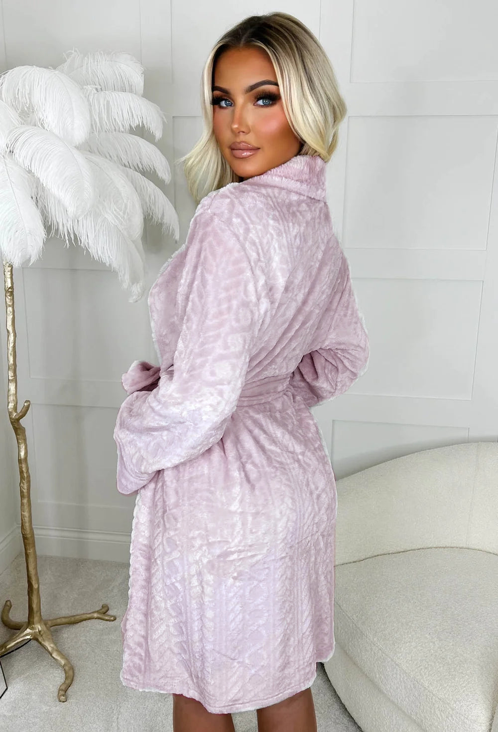 LingaDore Dressing gown - blush/light pink - Zalando.de